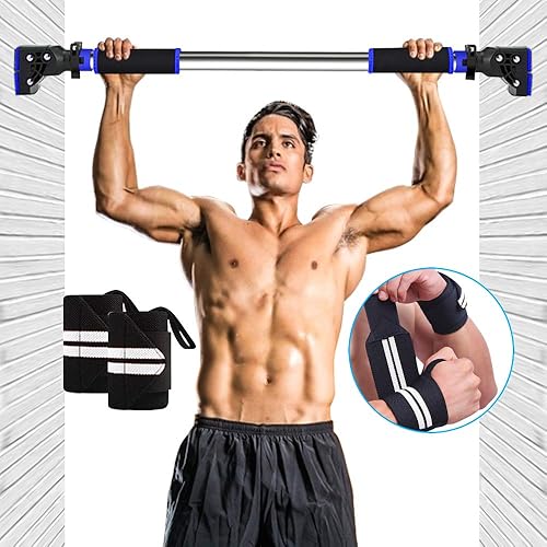 Pull Up Bar Doorway Chin up Bar No Screw Installation with Bonus