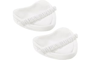 MABOZOO 2 PCS Replacement Leg Pillowcase,Knee Pillow Cover ONLY - Pillow Cover for Heart Shaped Knee Pillow,Blue