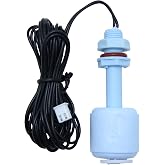 Water Level Float Switch for Commercial Ice Machines Universal Two-Line Sensor Replacement Designed for Ice Makers Food-Grade PP Material 12 Volts