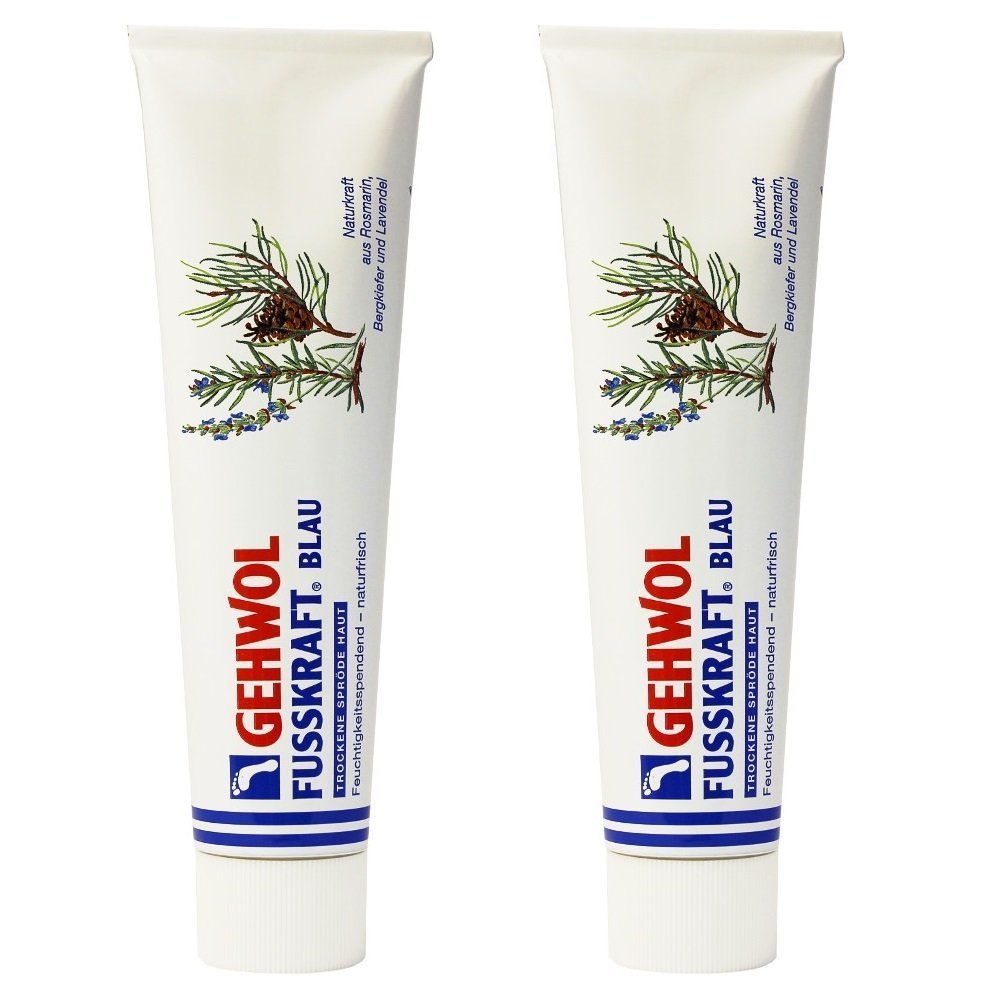 Gehwol Fusskraft Blue Foot Cream - Moisturing & Naturally Fresh - Essential Oils