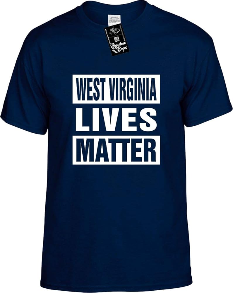 S Funny T Shirt West Virginia Lives Matter Wv State Unisex Shirt 7805