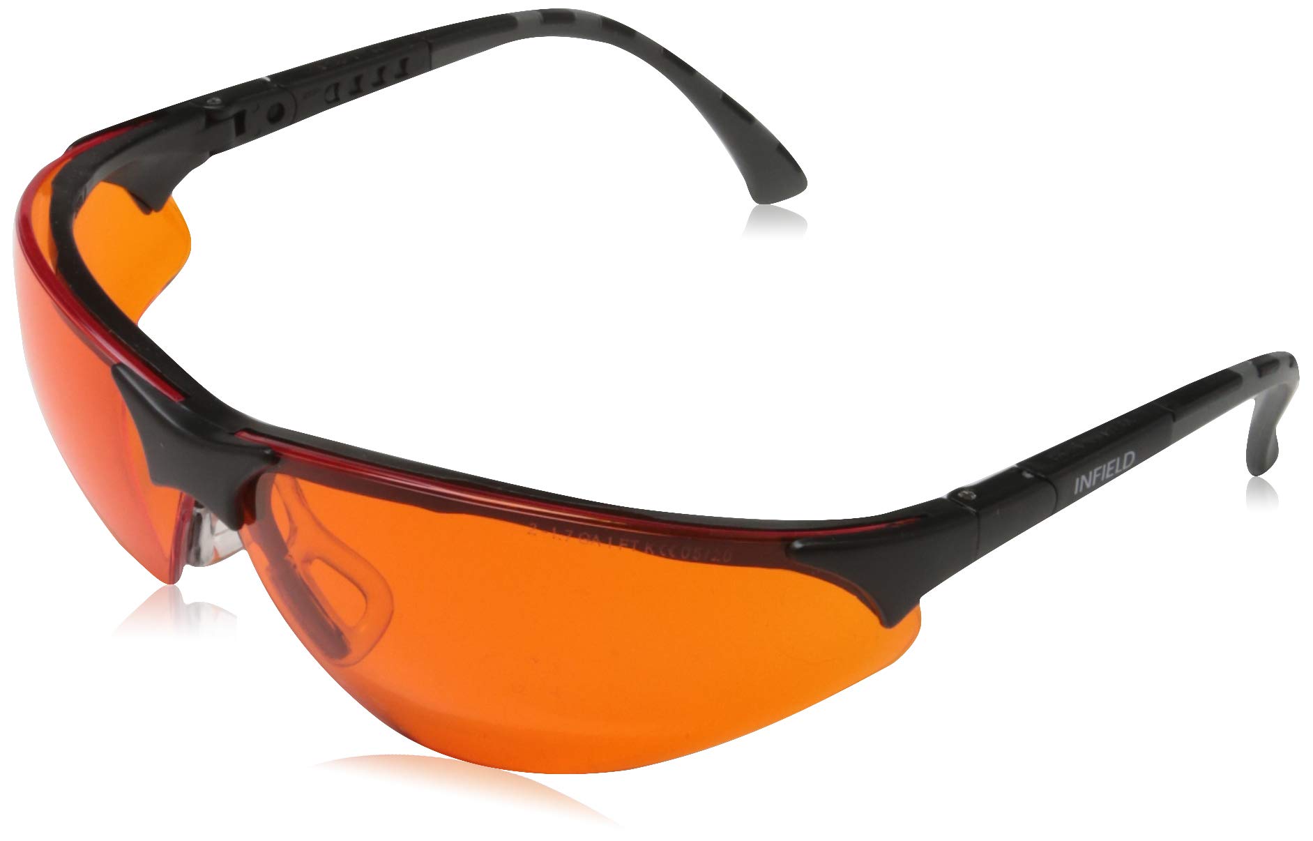Infield Terminator 9380 420 Blue Light and UV Protective Glasses UV 400 Black Orange One Size