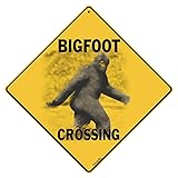 Crosswalks Big Foot Crossing 12" x 12" Aluminum