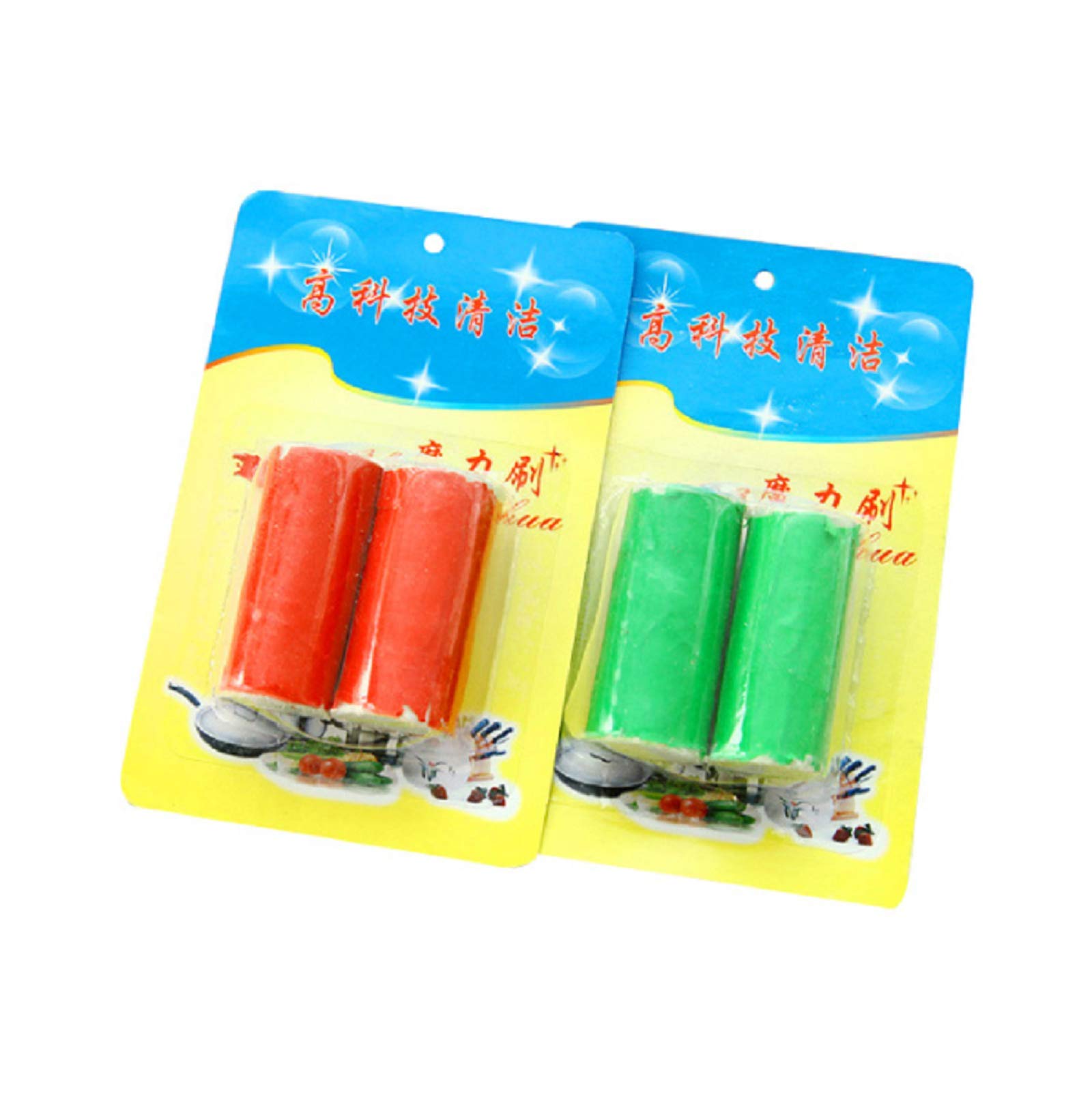 4 Pcs Magic Stick Metal Rust Cleaning Brush Stainless Steel