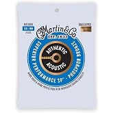 Martin Authentic Acoustic Guitar Strings - 3 Pack - Superior Performance 92/8 Medium