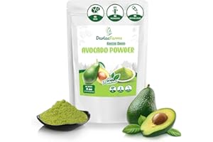 DARLACFARMS DARLAC FARMS Freeze Dried Avocado Powder 4Oz, Natural ingredients, Nutrient-rich, Vegan, No Add Sugar, Preservative-free, Convenient zip-lock Pouch, Perfect for Smoothies, Baking, Seasoning
