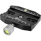 Universal 90mm Quick Release Clamp with Arca Style Plate Fits for Tripod Ballhead Universal Quick-Change seat, Tripod Quick R