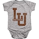 Lehigh University Official Distressed Primary Unisex Infant Snap Suit for Baby