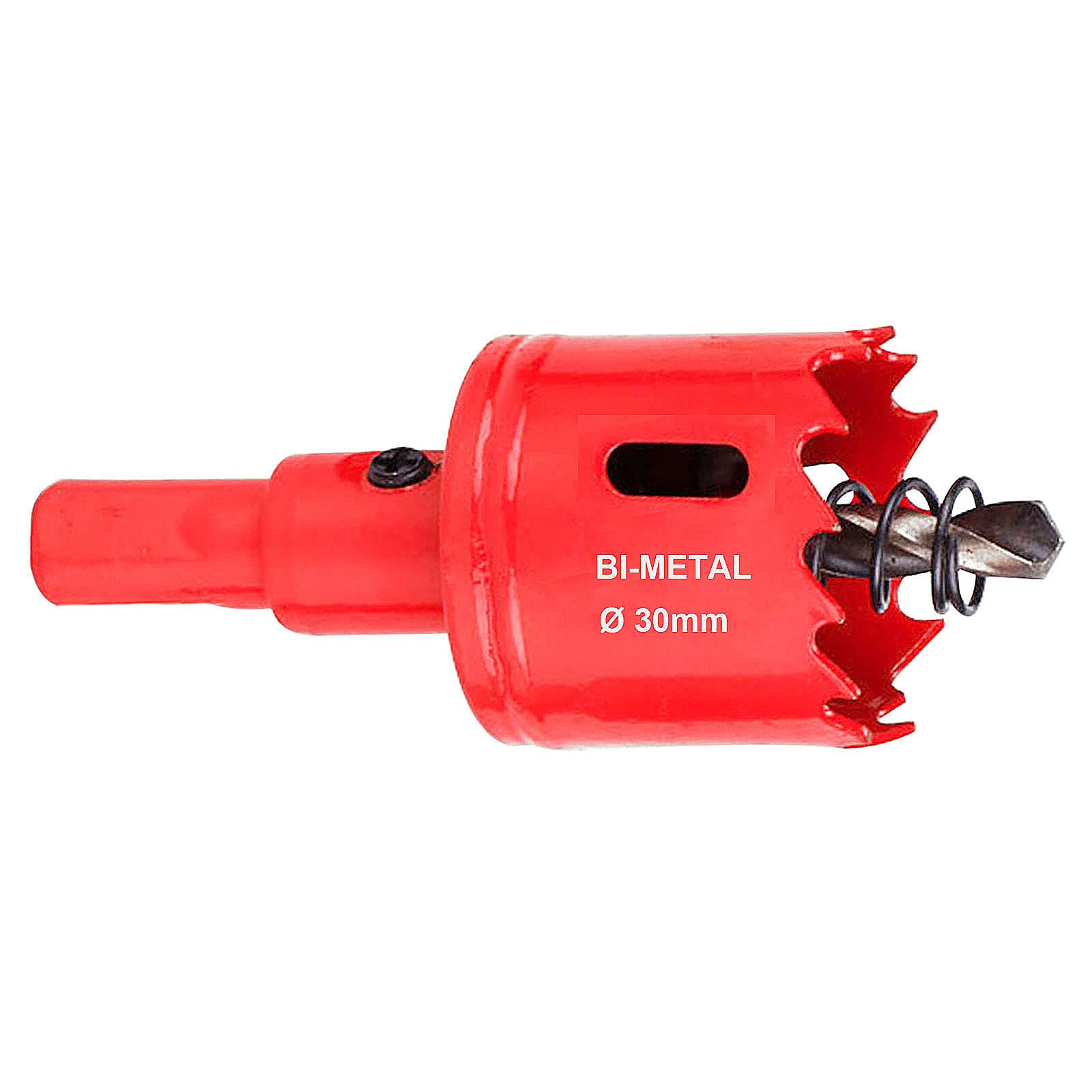 SagaSave 30mm HSS Bi-Metal Hole Saw with Corn Hole Drilling Cutter, Hole Cutter for Stainless Steel,Metal,Wood,Plastic,Drywall,Fiberboard, 1.18 1PCS