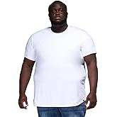 STRONGSIZE Men's Big and Tall Shirts – Stretch T-Shirt for Casual Wear (Available in Longer and Regular Length)