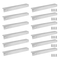 Cionyce 12 Pack Hidden Cabinet Pulls 7.87"/200mm
