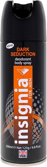 Insignia for Men Dark Seduction Body Spray 200ml - Long Lasting Freshness view 1