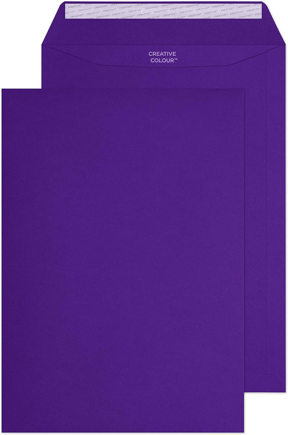 Blake Creative Colour C4 229 x 324 mm 120 gsm Peel & Seal Pocket Envelopes (63447P) Blackcurrant - Pack of 10