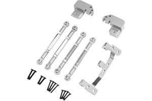 simhoa RC Car Axle Rod Precision Designed Mount Rod Upgrade Accessory Rear Axle Kit Aluminum Alloy Modification Four Link Str