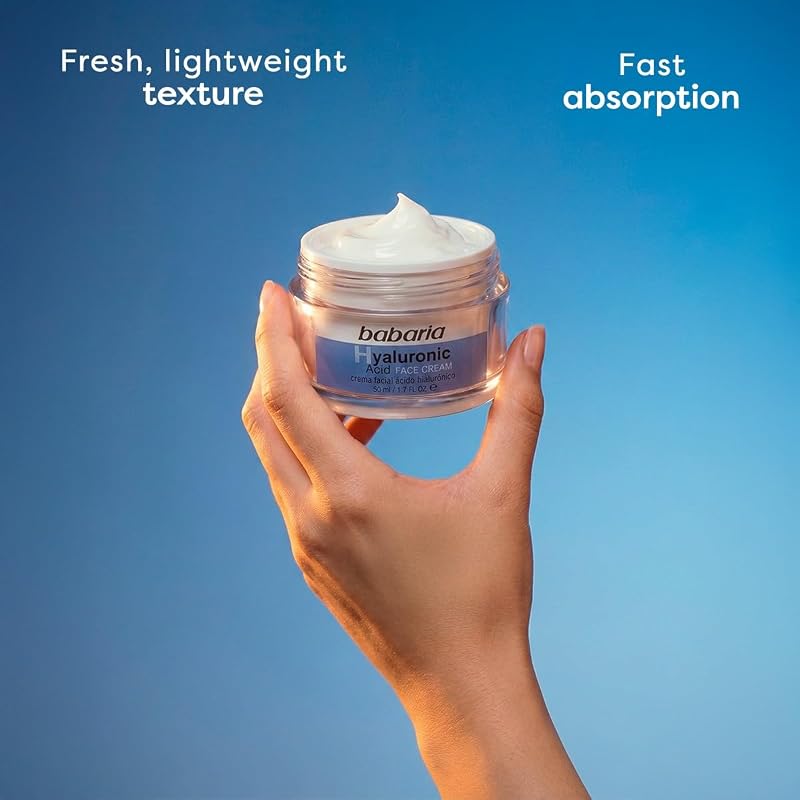 - Creme Anti-Rugas com Ácido Hialurónico | Creme Hidratante Para Homens e Mulheres com Ácido Hialurónico | Creme Anti-Rugas para Mulheres Ultra Hidratante com Volume e Elasticidade 50ml