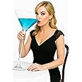 Worlds Largest Giant Martini Glass - Huge 20 Inches, 54 OZ, Mega Glass, Huge Stemware, Clear Decorative Hand Blown Glassware, Large Novelty Stemware/Cocktail Novelty, Oversized XL Goblet