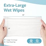 SUNKISS TrustPlus Wet Wipes for Adults 200 Count 4 Packs Aloe Moist to Clean view 2