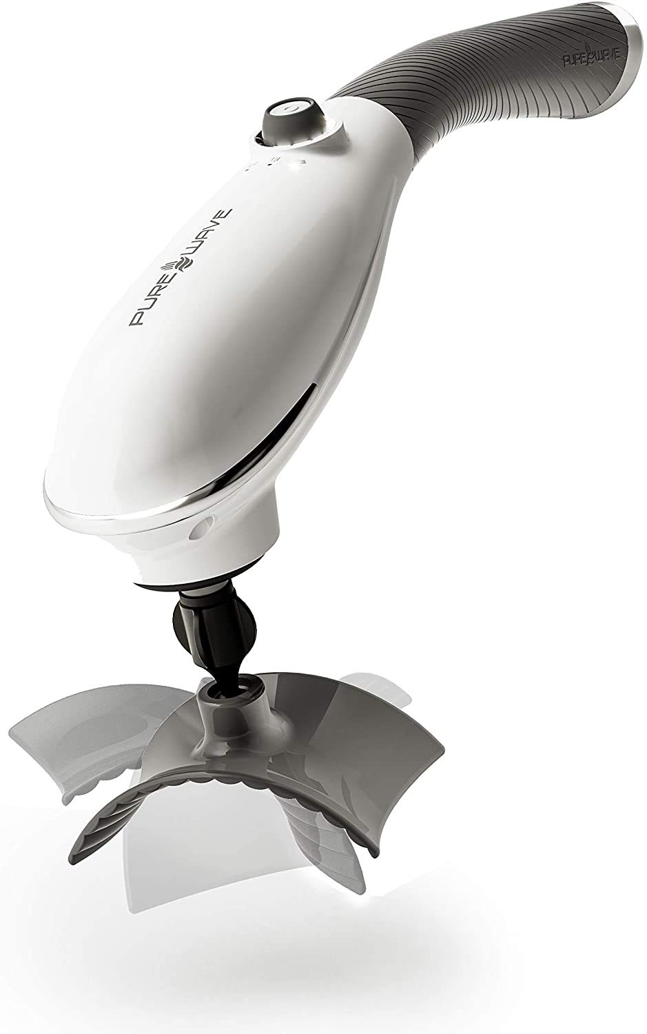 PUREWAVE GEN II Advanced Dual-Mode Percussion Massager - White with UK Adapter