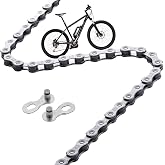 CooMeng 9 Speed Ebike Chain Anti-Rust E-Bike Chain Compatible with Bosch, BAFANG and Other 9 Speed Chain Driven eBike Systems, (136 Links, Included 1 Pair Missing Link)