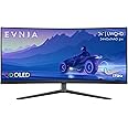 Philips Evnia 34M2C6500 QD OLED Curved Gaming Monitor, WQHD 3440 x 1440, 175Hz, USB-C Hub, Height Adjustable, 4-Year Advance Replacement, Gaming Console Compatible