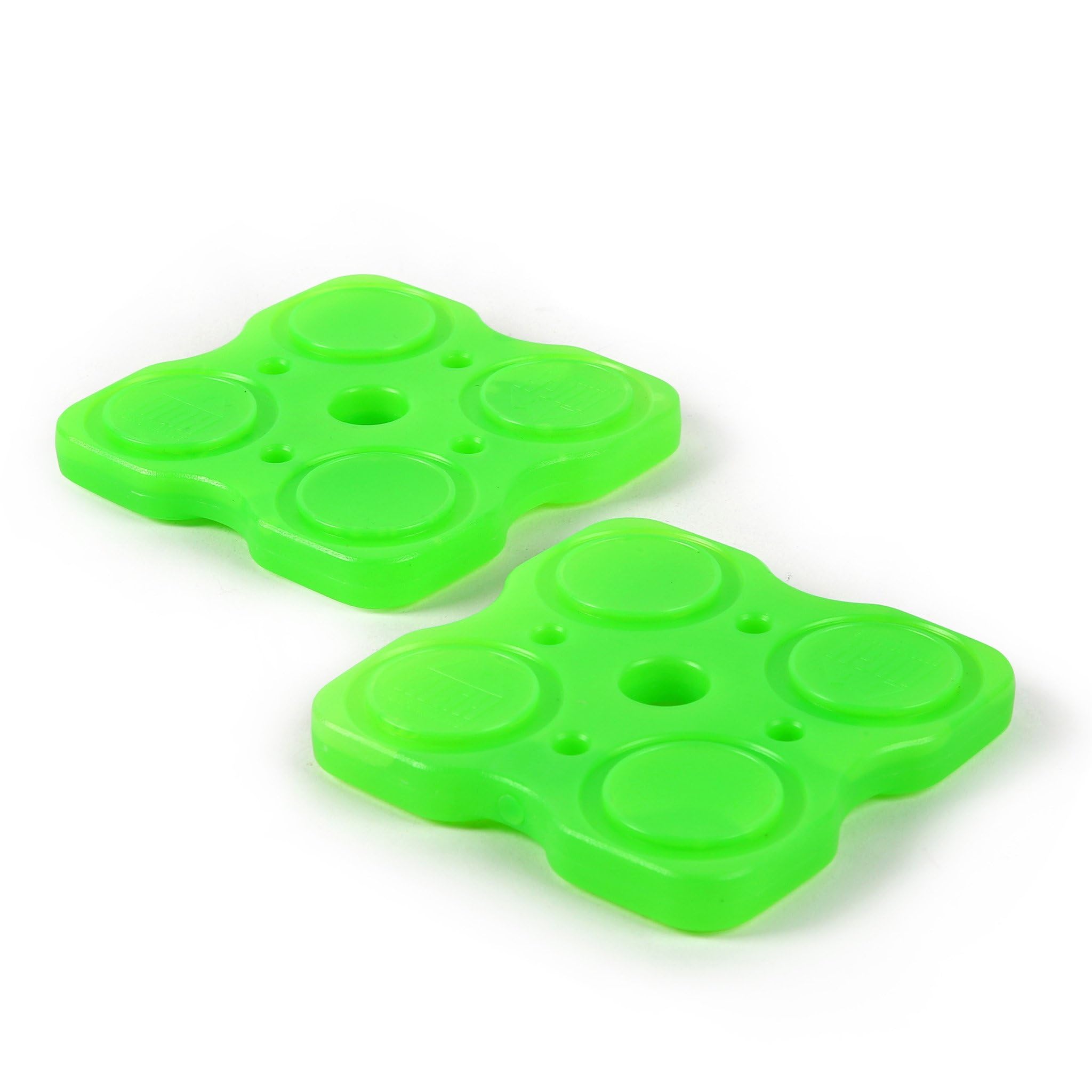 Photo 1 of Arctic Zone Interlocking Ice Bricks - (2-Pack) Double-Sided Ice Bricks - Snaps Onto Container Lids - Green