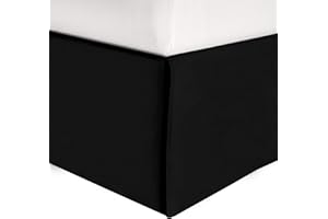 Elegant Comfort Cache-sommier 1 pièce couleur unie, qualité égyptienne de 1500 fils, design minimaliste avec un look moderne,