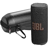 JBL Grip Compact Portable Bluetooth Speaker Bundle with gSport Case (Black)