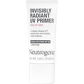 Neutrogena Healthy Skin UV Face Primer SPF 30, 1 fl. oz | Mineral Sunscreen Makeup Primer, Broad Spectrum SPF 30, Suitable for All Skin Types
