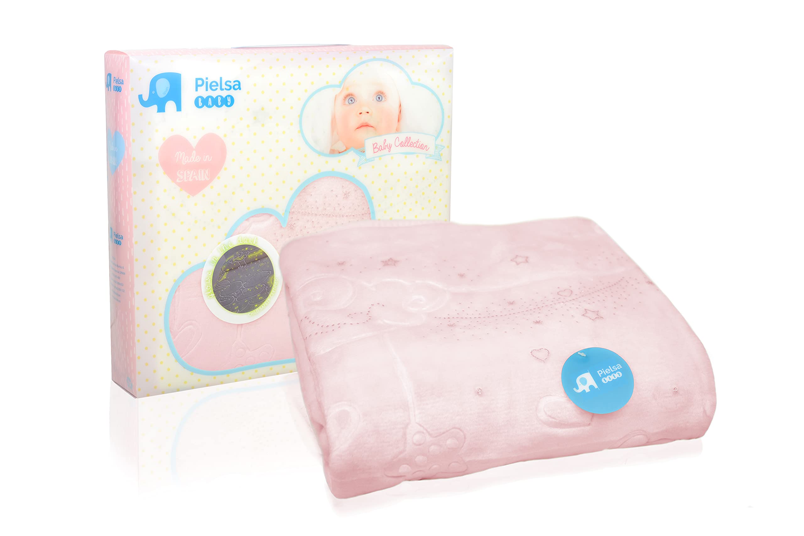 Piel 119684.0 Glitter Blanket - Pink