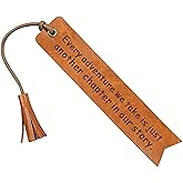Every Adventure We Take is Just Another Chapter in Our Story Reader Leather Bookmark Wedding Party Gift Engraved Bookmark Wedding Reader (Another Chapter in Our Story)