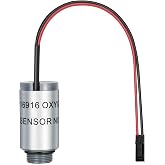16916 Oxygen Sensor, Replacement for robinair 16916 Oxygen Sensor, Compatible with robinair 16990/16995 Refrigerant identifiers, AC1234-4/AC1234-4SL/AC1234-4-230/AC1234-6/AC1234-9