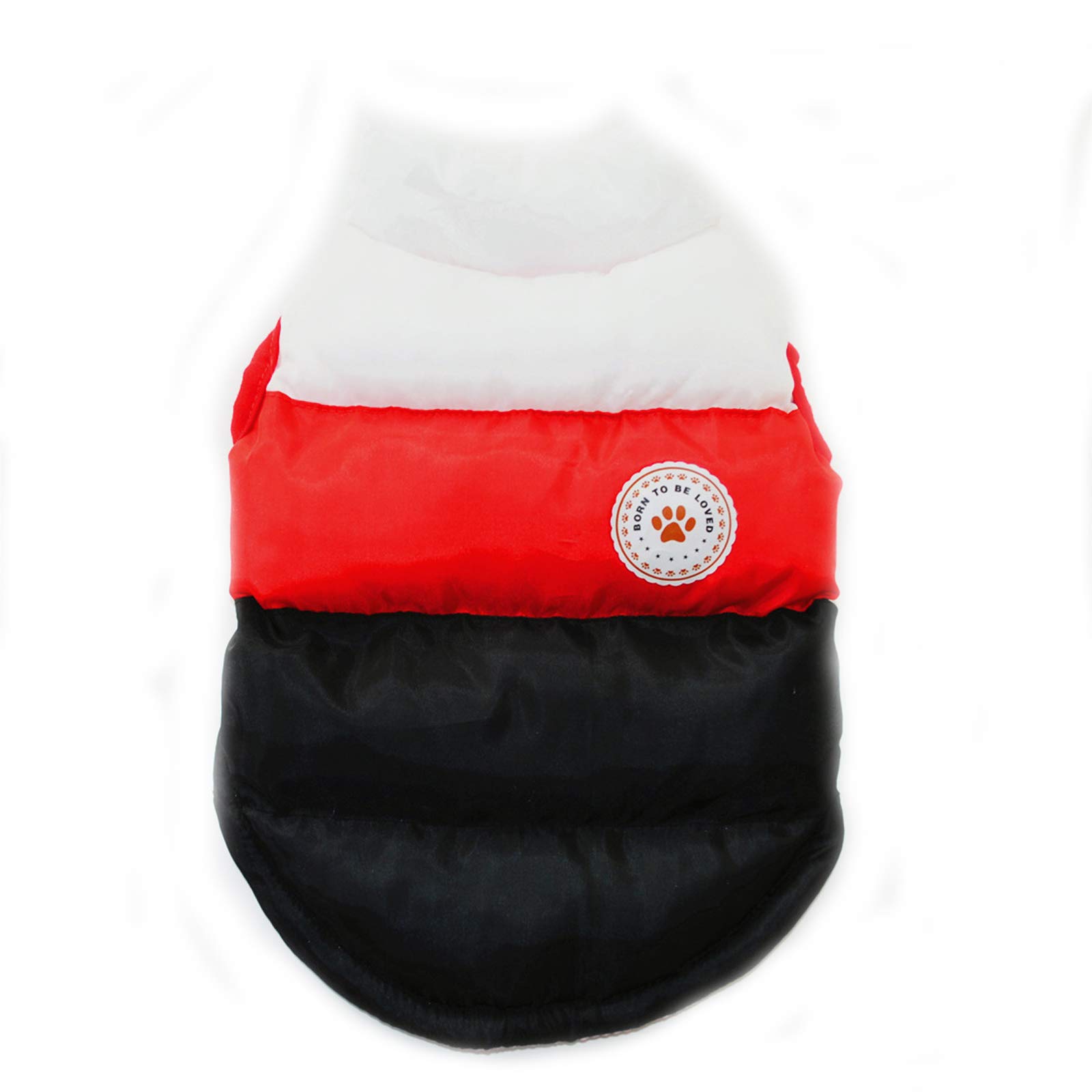 N / A Pet Winter Clothes,Dog Winter Warm Coat Jackets Dog Clothing Costume for Puppy Small Dogs (S, Black)
