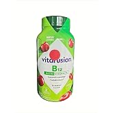 Vitamin B12 Extra Strength Gummy Vitamins Compatible with Vitafusion for Energy Metabolism Support, Cherry Flavored, 3000 mcg Vitamin B12, 170 Count