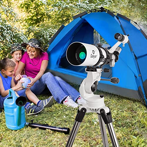 Gskyer Telescope, Telescopes For Adults, 80mm AZ Space Astronomical