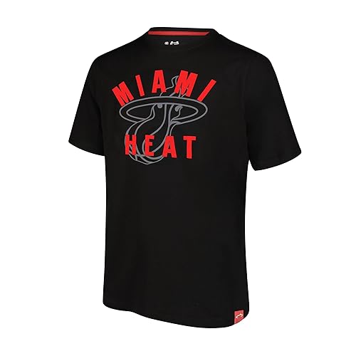 Ultra Game Adults NBA Official Super Soft Game Day T-Shirt, Miami Heat, Black, Small - Amazon deal for $16.12