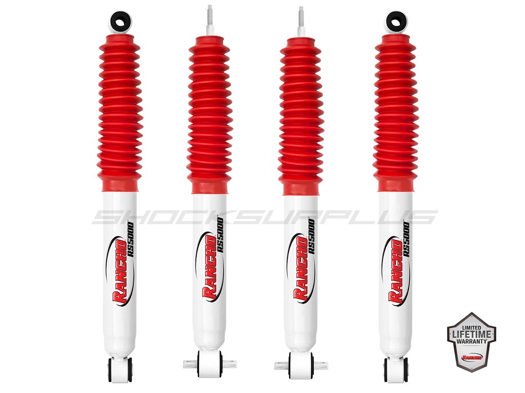 1. Rancho RS5000 Shock Set 1999-2004 Jeep Grand Cherokee WJ