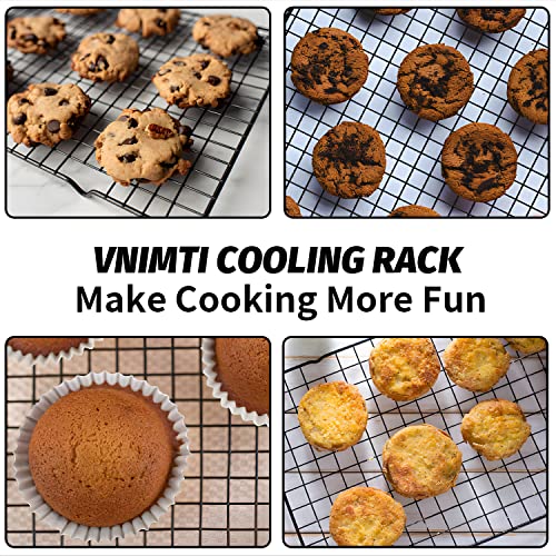 VNIMTI Cooling Racks for Baking, 9.84” x 15.75” Heavy Duty Enamel