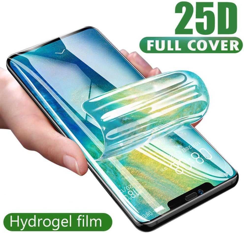 STCMW [3pcs] 25D Screen Protector Hydrogel Film For iphone 7 6 6s 8 Plus Protective Film For iphone X XR XS Max 11 pro max Not Glass@For iPhone XS_Hydrogel film