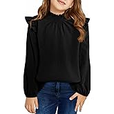 blibean Girl Elegant Tops Semi Formal Blouses Size 6-15 Years