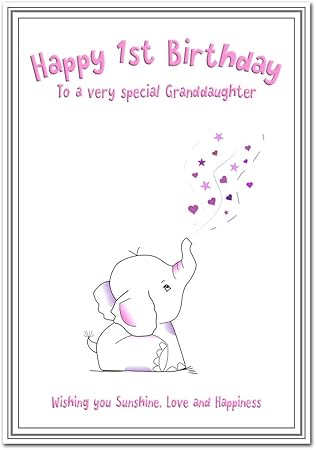 happy birthday 1 year old granddaughter