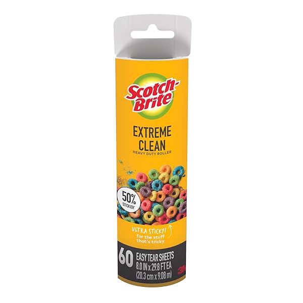 3M LINT ROLLER RFL 8″ 60SHT
