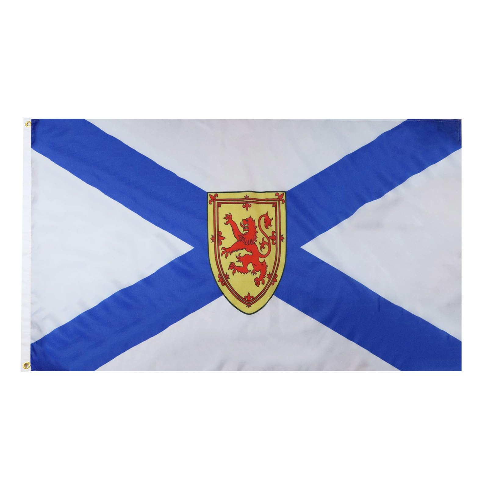 AZ FLAG - Nova Scotia Flag - 2x3 Ft - 100D Polyester Canada - Canadian Region Of Nova Scotia Banner with Two Metal Grommets - Fade Resistant - Vivid Colors - 2' x 3' Feet - 90x60 Cm