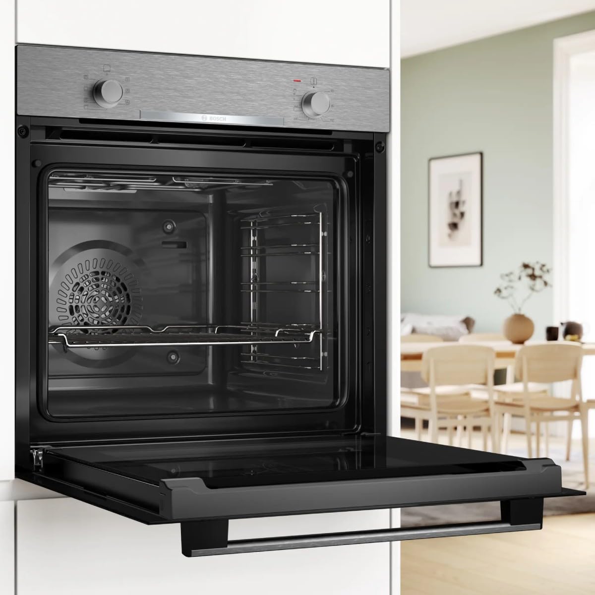 , Horno, Serie 2, 5 Modos de Calentamiento, negro, HBA510BR4