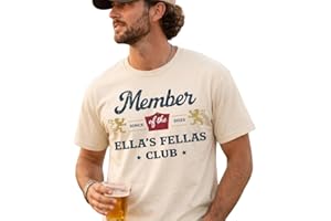 Ella's Fellas Club 衬衫,男士 Member Since 2023 T 恤