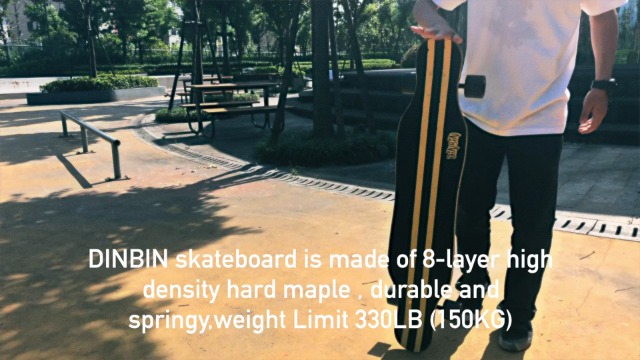 6 DINBIN+Through+Longboards+Skateboard+Freestyle