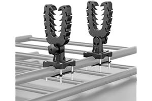 KEMIMOTO Tool Holder for ATV, Hunting Tool Mount, Bow Rack Grips with Rubber Straps Compatible with Hunting Bike Treestand Mobility Scooter