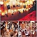 LED Photo Clip String Lights 20 LED 13.3 Feet with 20 Decorating Clips As Valentines Gift Battery Operated Indoor String Lights for Hanging Pictures, Artwork, Memos and Card Warm White