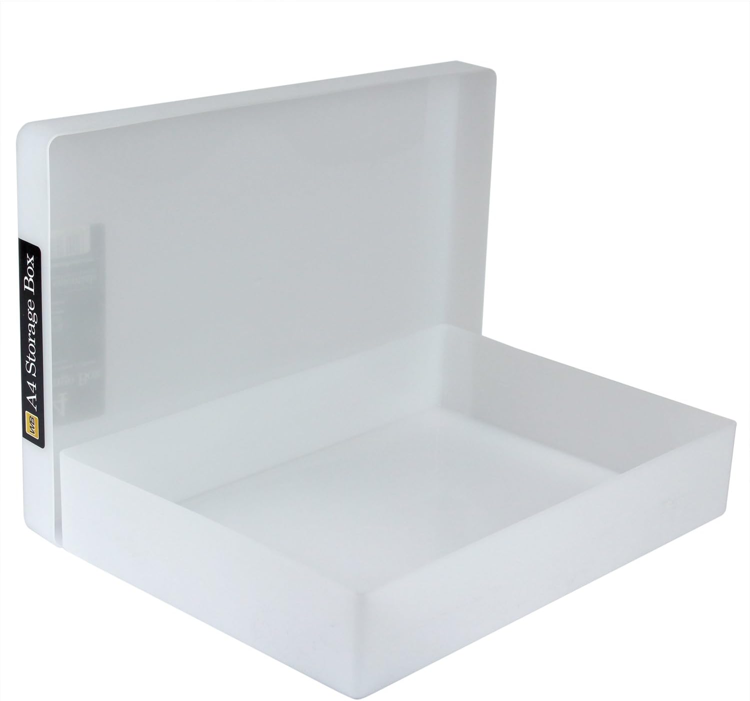 WestonBoxes A4 Opaque and Impact Resistant Craft Storage Boxes with Lids for Art Supplies Paper and Card - Image 4