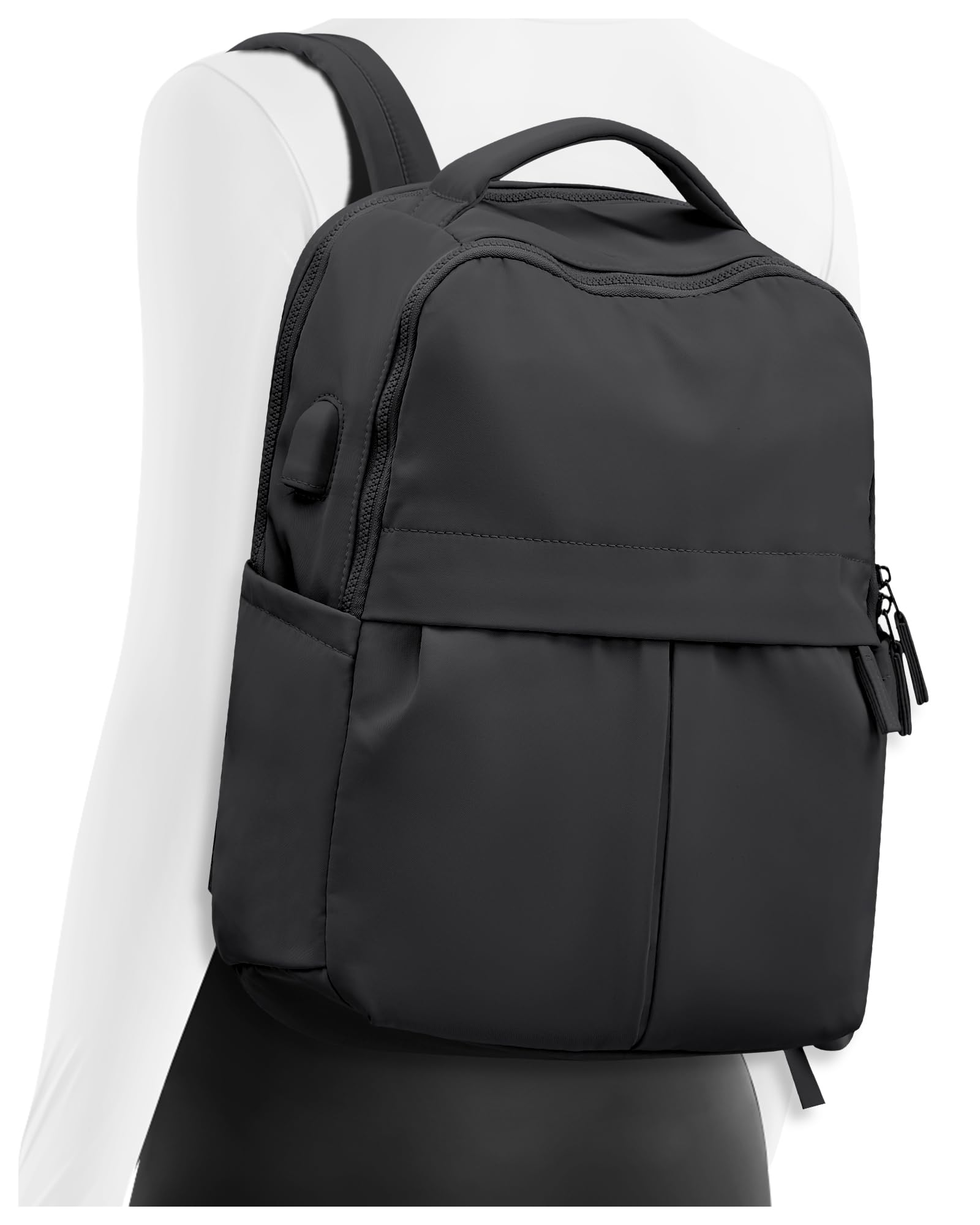 CADOLIM Black Large Travel Backpack For Women
