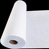 Medium Weight Fusible Interfacing 15.7in x 54.7yd,Non-Woven Iron-on Interfacing White Polyester Single-Sided Interfacing Fabr